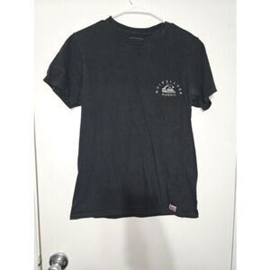 Quick Silver Regular Fit T Shirt Small Black Graphic
